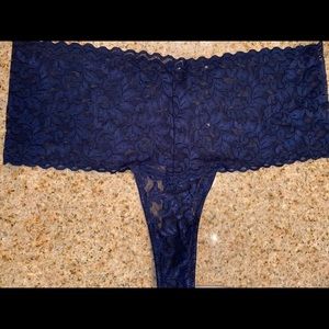 Navy Blue Thong